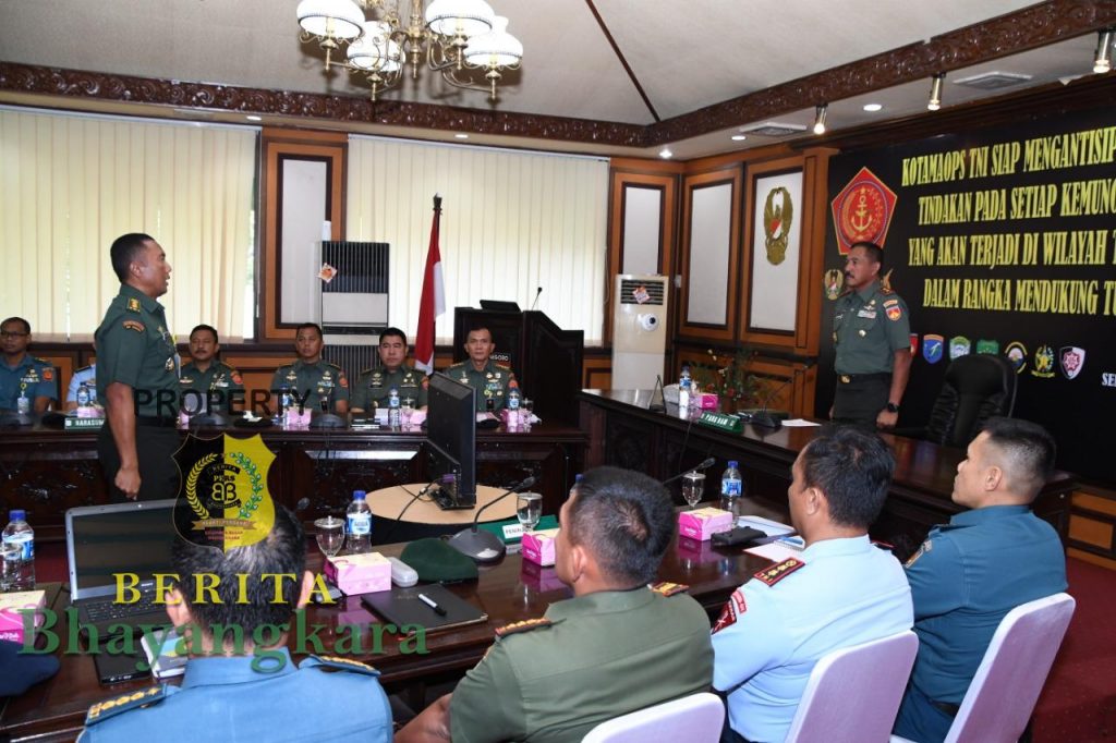 TNI Tingkatkan Kesiapsiagaan Dalam Menghadap Ancaman Nonmiliter