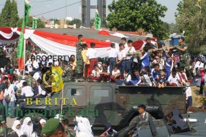 Pameran Alutsista TNI AD Latihan Ancab Kartika Yudha 2019 di Tugu Pepadun Lampung Tengah