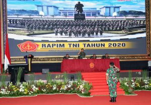 Panglima TNI Tutup Rapim TNI 2020