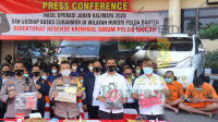Polda Banten Sita 214 Kendaraan Hasil Curanmor dan Ringkus Puluhan Tersangka, Berikut Uraian Kendaraan