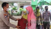 Kegiatan Rutin Jumat Barokah, Polda Banten Salurkan Puluhan Paket Sembako Kepada Ponpes Al-Fathaniyah