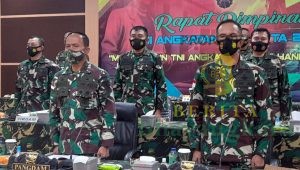 Secara Virtual, Pangdam XVII/Cenderawasih Ikuti Rapim TNI AD TA 2021