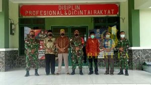 Bina Keakraban Keluarga Besar TNI, Dandim 1208/Sambas Silaturahmi Dengan Purnawirawan