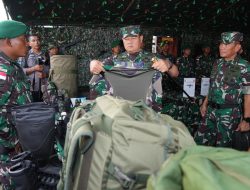 Panglima TNI Lepas Keberangkatan Satgas Pamtas RI – PNG