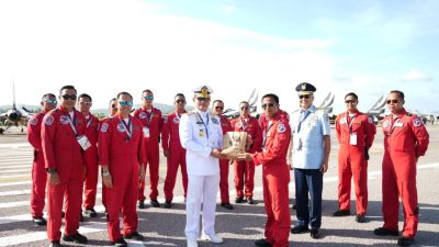 Panglima TNI Hadiri Langkawi International Maritim And Aerospace 2023: Bangga dengan Kemampuan Tim Aerobatic TNI AU