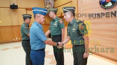 Kapuspen TNI Pimpin Serah Terima Jabatan Kabid Prodok Puspen TNI