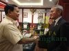 Menhan Prabowo Terima Kunjungan Kehormatan Menlu Singapura