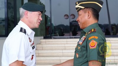 Panglima TNI Terima Kunjungan Dankoopsus Militer AS