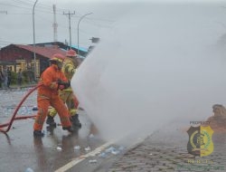 Kodim 1710/Mimika Bersama Polri, Pemda dan Elemen Lainnya Laksanakan Simulasi Pengamanan Kota