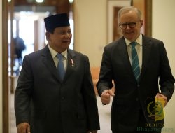 Menhan Prabowo Temui Perdana Menteri dan Menhan Australia di Canberra