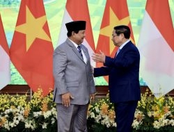 Menhan Prabowo Bertemu PM Vietnam di Akhir Kunjungan Kerja ke Vietnam