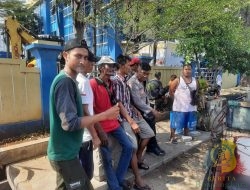 Anggota Polsubsektor Muara Angke Patroli dan Beri Imbauan Kamtibmas