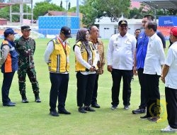 Panglima TNI Dampingi Presiden RI Resmikan Rehabilitasi dan Renovasi Pembangunan Venue PON XXI di Aceh