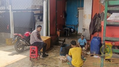 Sambang Bhabinkamtibmas Polsek Muara Baru Wujudkan Pilkada Aman