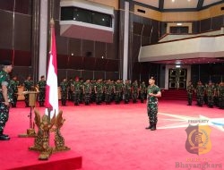 Kasum TNI Pimpin Laporan Korps Kenaikan Pangkat 36 Perwira Tinggi TNI