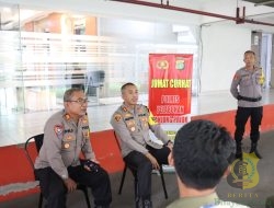 Polres Pelabuhan Tanjung Priok Menggelar Kegiatan Jumat Curhat