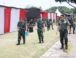 Kasum TNI Tinjau Kesiapan HUT ke-79 TNI Tahun 2024 dan Pesta Rakyat di Monas