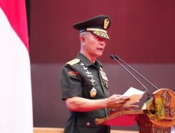 Kasum TNI Pimpin Sertijab Pangkogabwilhan I, Dankodiklat TNI, Koorsahli Panglima TNI dan Kapuskersin TNI