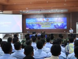 Lanud Sultan Hasanuddin Bersama BNPT Sosialisasi Perkembangan dan Antisipasi Tindak Pidana Terorisme