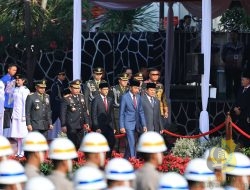 Kapolri Dampingi Presiden Jokowi Pimpin Upacara Hari Kesaktian Pancasila di Lubang Buaya