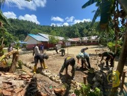 Prajurit Tangguh Satgas TMMD Kodim 1805/Raja Ampat: Wujud Pengabdian Tanpa Batas