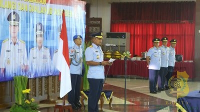 Danlanud Sultan Hasanuddin Hadiri Sertijab Danlanud Sam Ratulangi dan Danlanud Dhomber di Makoopsud II