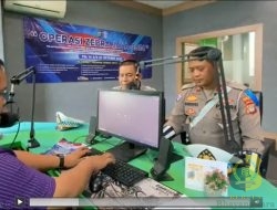 Sosialisasi Operasi Zebra Jaya 2024 dan Cegah Tawuran di Radio JIC