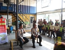 Kapolres Pelabuhan Tanjung Priok Gelar Jumat Curhat Jaga Kamtibmas dan Cegah Tawuran