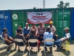 Polsek Kawasan Sunda Kelapa Jaga Harkamtibmas Bersama Masyarakat