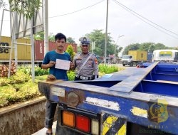 Polres Pelabuhan Tanjung Priok Tindak 107 Pelanggar Lalu Lintas Selama Operasi Zebra Jaya