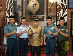 Perwakilan Pati Mabes TNI Silaturahmi ke Jenderal TNI (Purn) A.M. Hendropriyono Rangkaian HUT ke-79 TNI