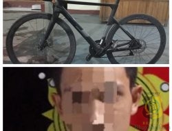 Pelaku RK Diamankan Polisi Diduga Curi Road Bike