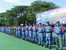 Personel Lanud Sultan Hasanuddin Ikuti Latihan Angkasa Yudha 2024