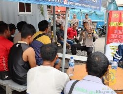 Kapolres Pelabuhan Tanjung Priok Gelar Jumat Curhat Jaga Kamtibmas Pilkada Damai dan Cegah Tawuran