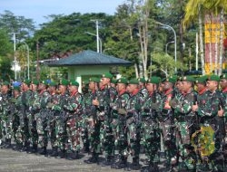 Kodim 1710/Mimika Gelar Upacara Bendera Peringati Hari Pahlawan 2024