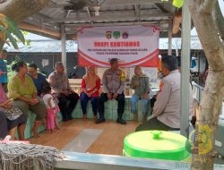 Kanit Binmas Ngopi Kamtibmas di Rusun Muara Angke untuk Pilkada Aman dan Cegah Tawuran