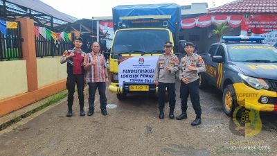 Polres Tabalong Kawal Logistik Pilkada dari Gudang KPU ke PPK Bintang Ara