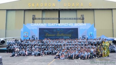 Danlanud Sultan Hasanuddin Hadiri Family Gathering Skadron Udara 5