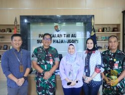 Lanud Sultan Hasanuddin Terima Bantuan CSR BRI untuk Pembuatan Jogging Track