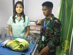 Prajurit TNI Selamatkan Bayi Dibuang Orang Tuanya