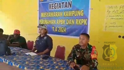 Babinsa Koramil 1710-07/Mapurujaya Hadiri Musrenbang Kampung Tipuka