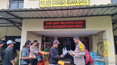 Polsek Kawasan Muara Baru Gelar Jumat Berkah dalam Rangka Dirgahayu Polda Metro Jaya