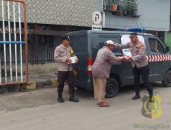 Polsek Kawasan Sunda Kelapa Gelar Jumat Berkah Menyambut Dirgahayu Polda Metro Jaya dan Cooling System