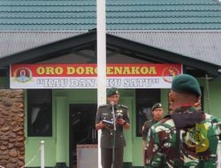 Kodim 1710/Mimika Gelar Upacara Peringatan Hari Juang TNI AD ke-79