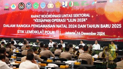 Panglima TNI Hadiri Rakor Lintas Sektoral Kesiapan Operasi Lilin 2024