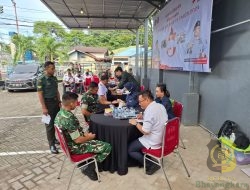 Bakamla RI Zona Tengah Gelar Donor Darah di Manado