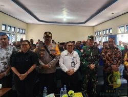 Dandim 1715/Yahukimo Hadiri Sosialisasi Pemilihan DPRK Kabupaten Yahukimo Bersama Forkopimda
