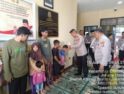 Kapolsek Kawasan Kali Baru Peduli Anak Yatim Piatu