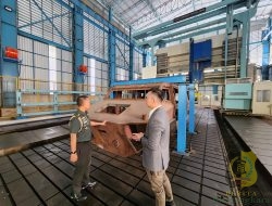 Atase Pertahanan Republik Indonesia Kunjungan ke Pabrik Chaiseri Metal and Rubber Co., Ltd