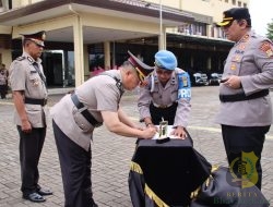 Kapolres Pelabuhan Tanjung Priok Pimpin Serah Terima Jabatan